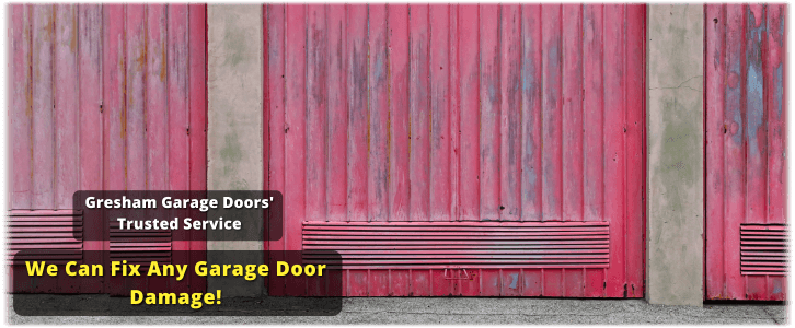 Garage Door Off Track In Gresham